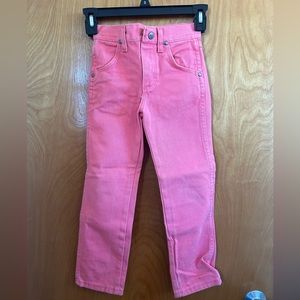 Vintage Girls Wrangler Jeans Pink